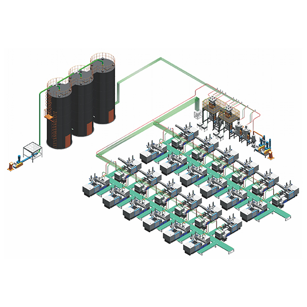 中央供料係統加工塑料製品需注意的常（cháng）見事項